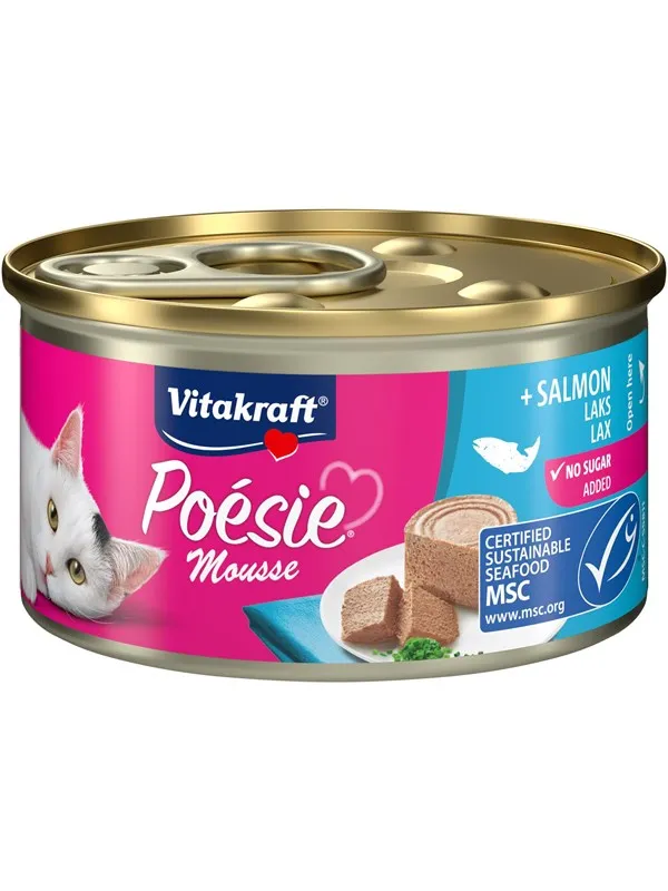 Vitakraft Poesie Mousse Laks dåse
