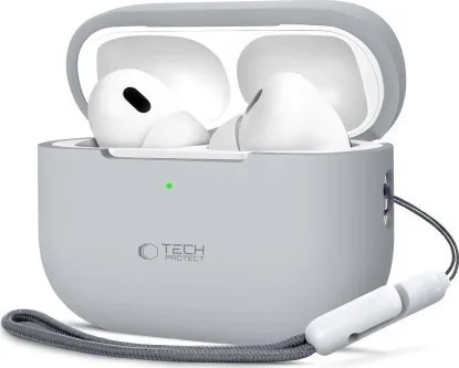 Tech-Protect Silicone Case for Apple AirPods Pro 1/2 - Gray