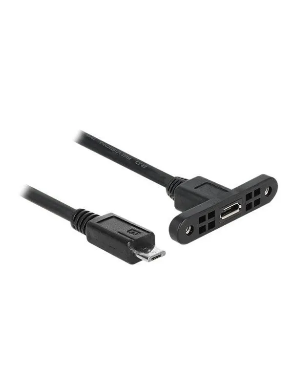 DeLOCK - USB extension cable - Micro-USB Type B to Micro-USB Type B - 25 cm