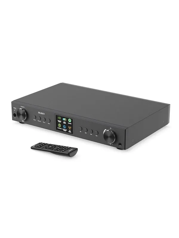 Majority Fitzwilliam 2 Radio Tuner and Media Centre - Black - Svart