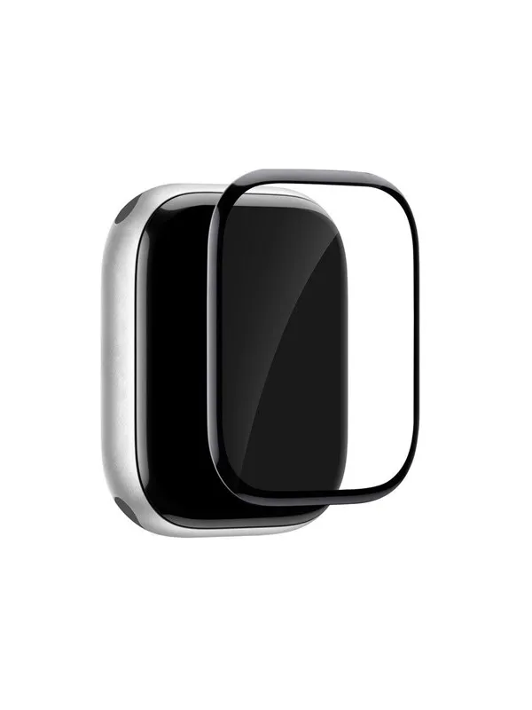 Puro Flexible Shield Protective Film with Applicator for Apple Watch 10/11 46mm - Black