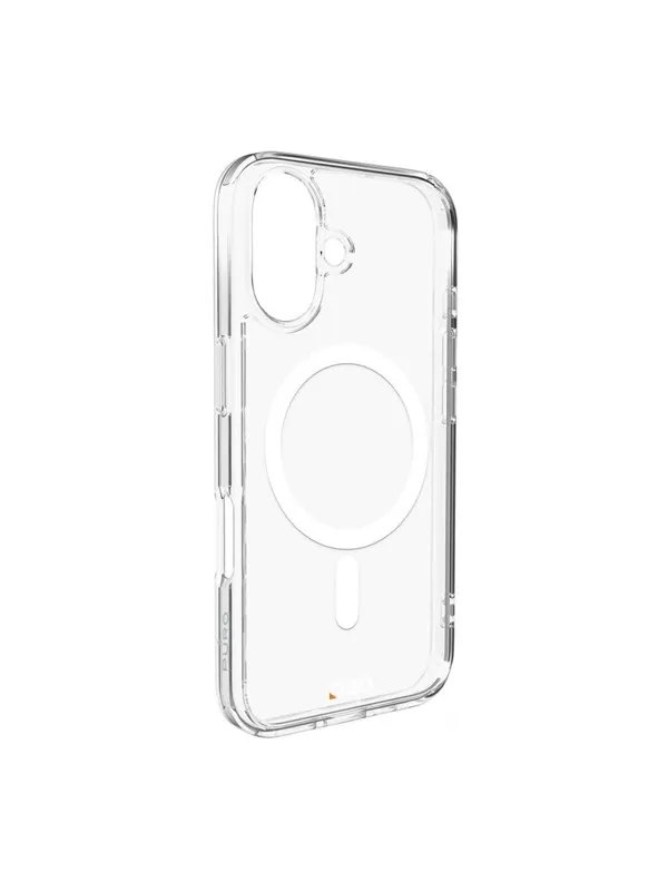 Puro Impact Clear D3O MagSafe Silicone Case for iPhone 16 Plus - Transparent