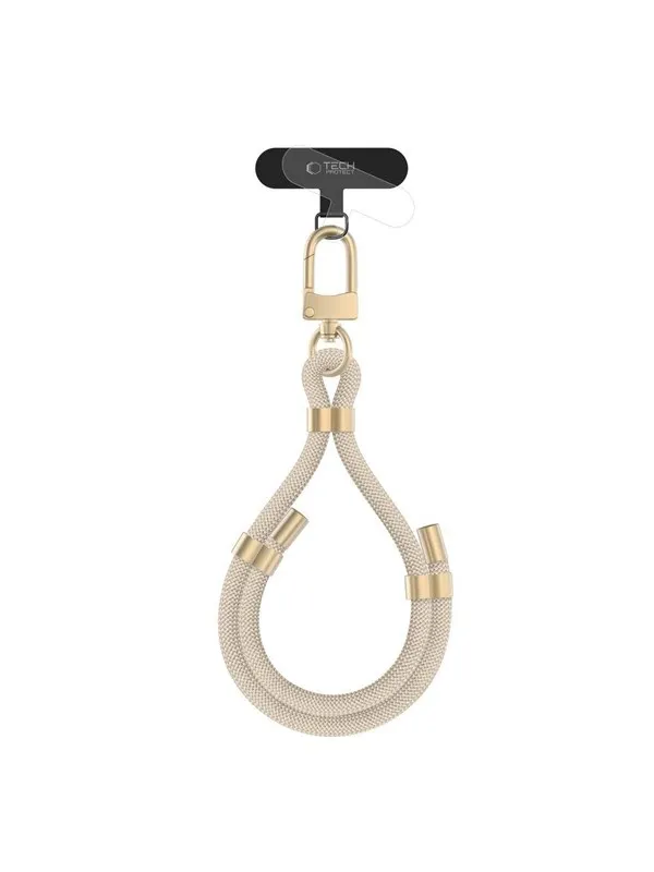 Tech-Protect C4S Rope Wrist Strap - Beige