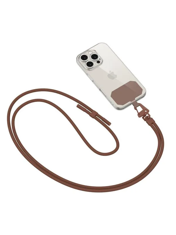Tech-Protect  C5S Rope Crossbody Strap - Brown