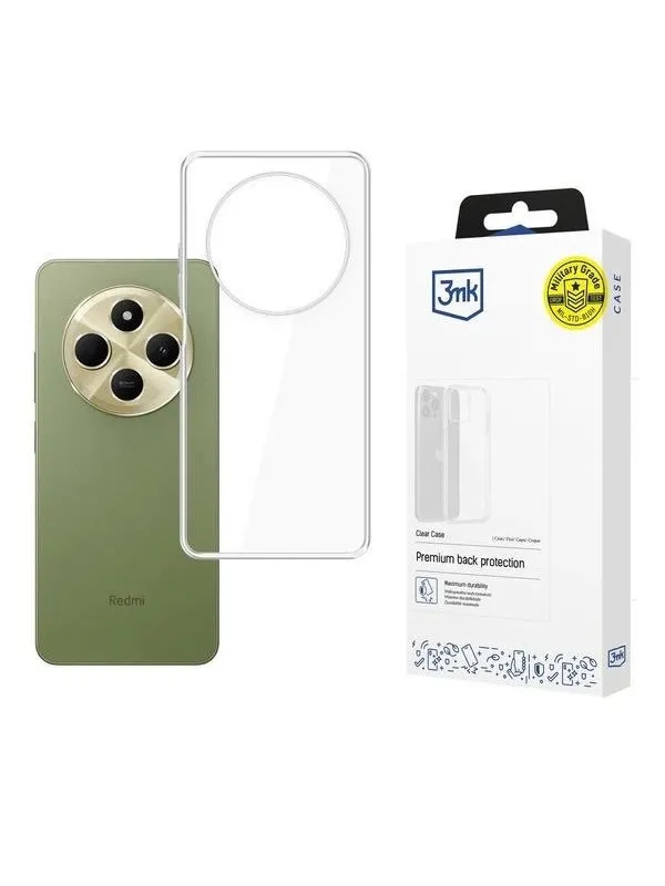3mk Clear Case for Xiaomi Redmi 14C - transparent