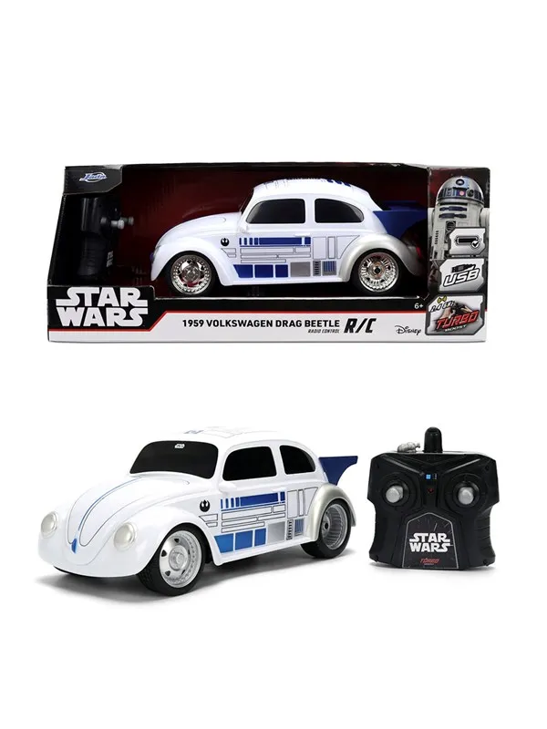 Jada Toys RC Star Wars R2D2 VW Drag Beetle 1:16