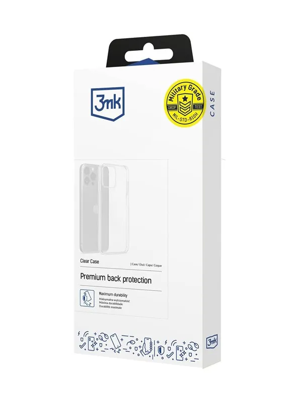 3mk Clear Case for Motorola Edge 50 Neo - transparent