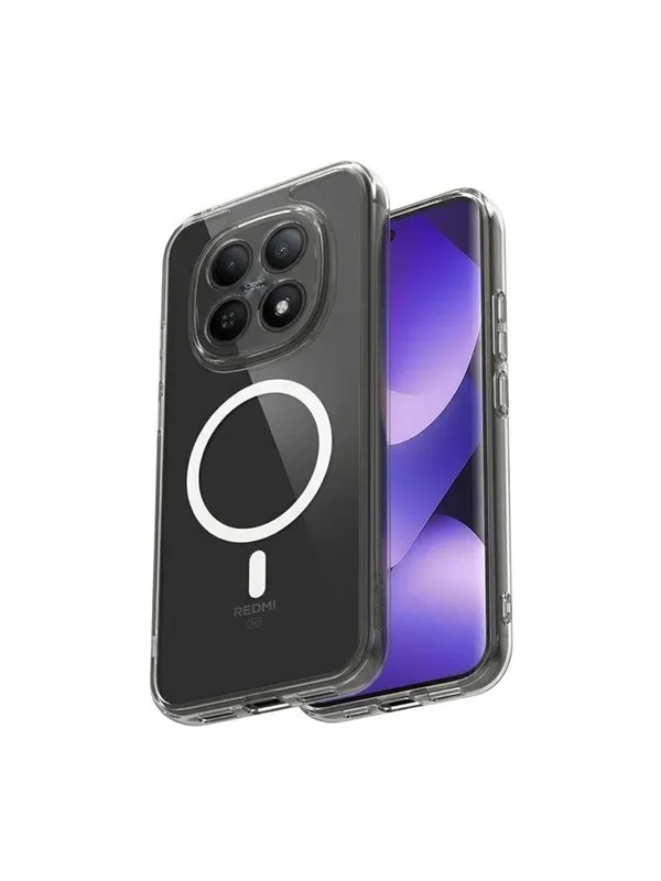 CRONG Hybrid Clear Magnetic - MagSafe Case for Xiaomi Redmi Note 15 Pro+ Clear