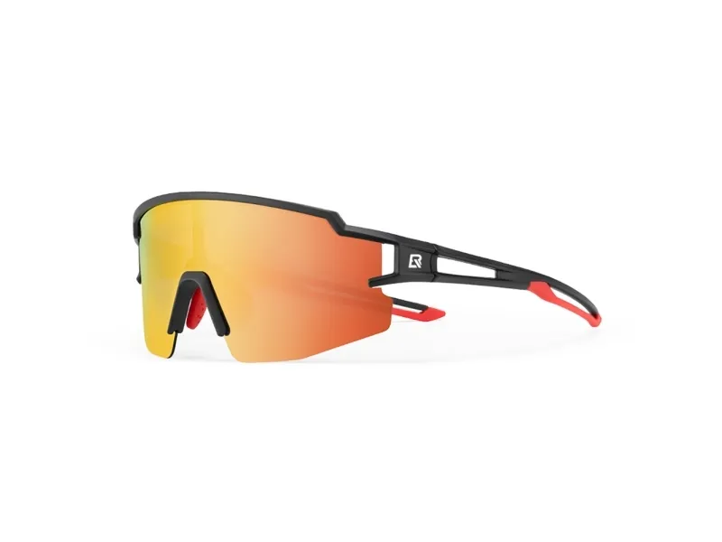 Rockbros Kids Cycling Glasses Polarized UV Protection Black