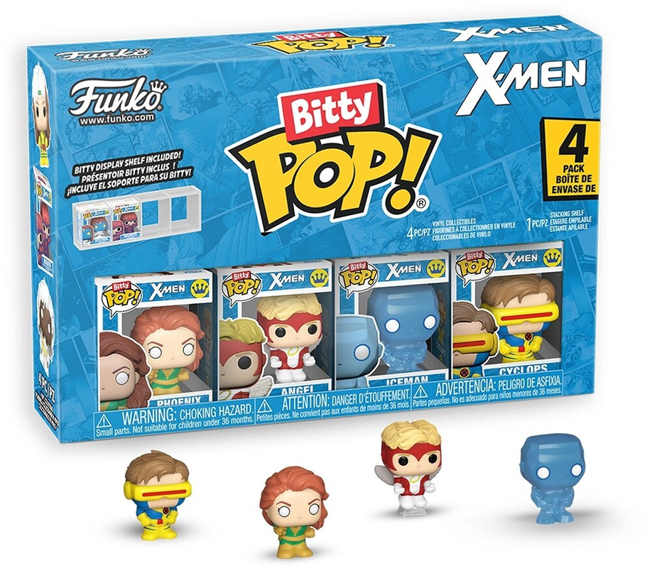 Funko! - Funko Bitty POP 4PK X-Men Jean Grey w/CH