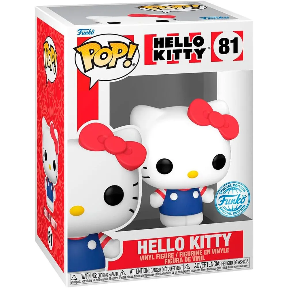 Funko! - Funko POP Vinyl Hello Kitty w/Mimmy Chase
