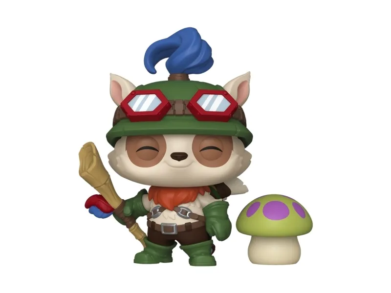 Funko! - Funko POP Vinyl LoL Teemo w/Shroom