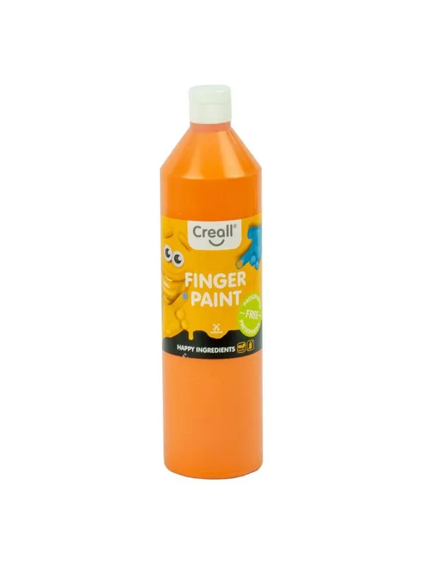 Creall Finger Paint Preservative Free Orange 750m