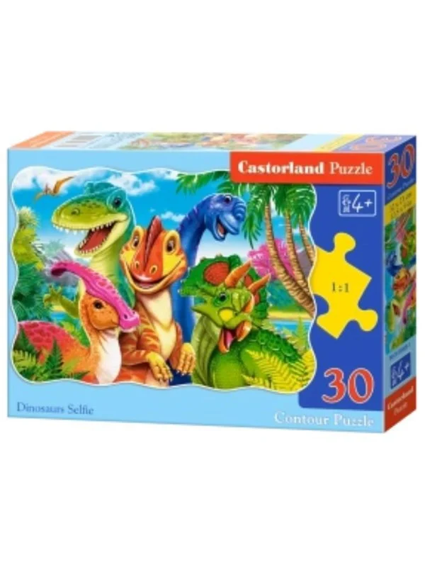 Castorland Dinosaur selfie 30 brik