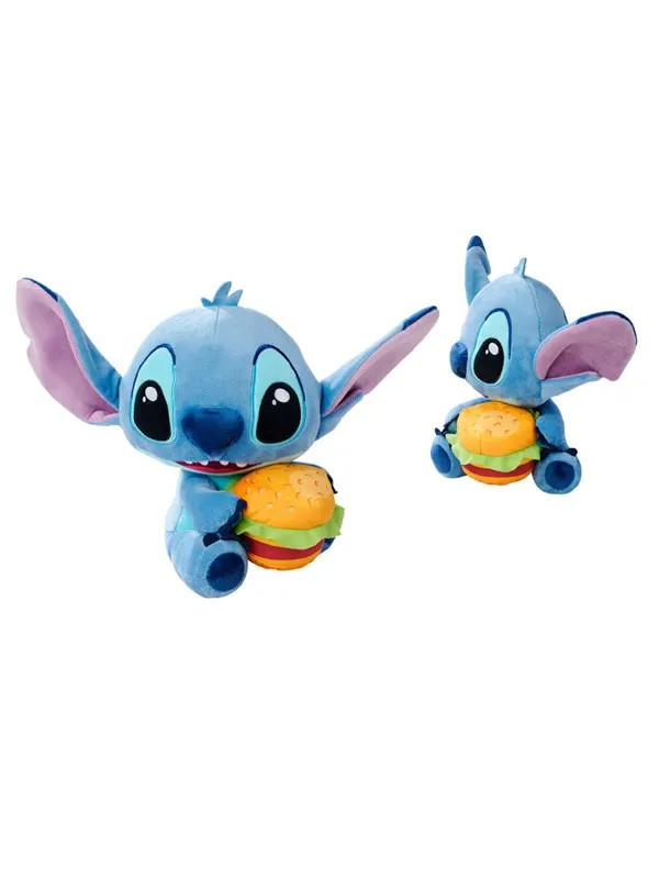 Simba Toys plush Disney Stitch w. Burger 25cm