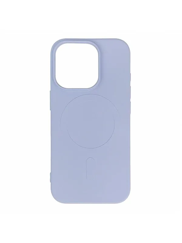 Hurtel Liquid Silicone Case MagSafe for iPhone 16 Pro - Lavender