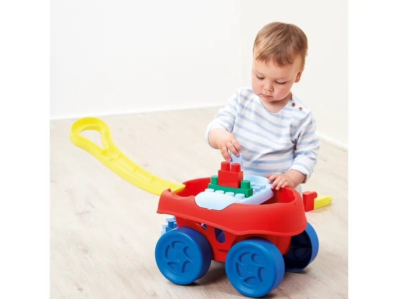 Ecoiffier 40 pieces trolley