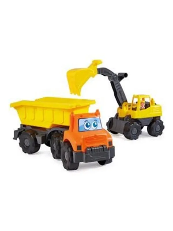 Ecoiffier Dump truck and excavator
