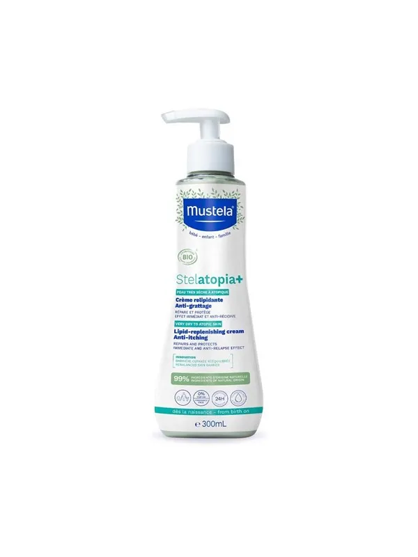 Mustela Stelatopia+ Lipid Replenishing Cream - 300 ml