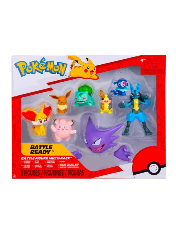 Pokemon Battle Figure Multi-pack (8 Figures)