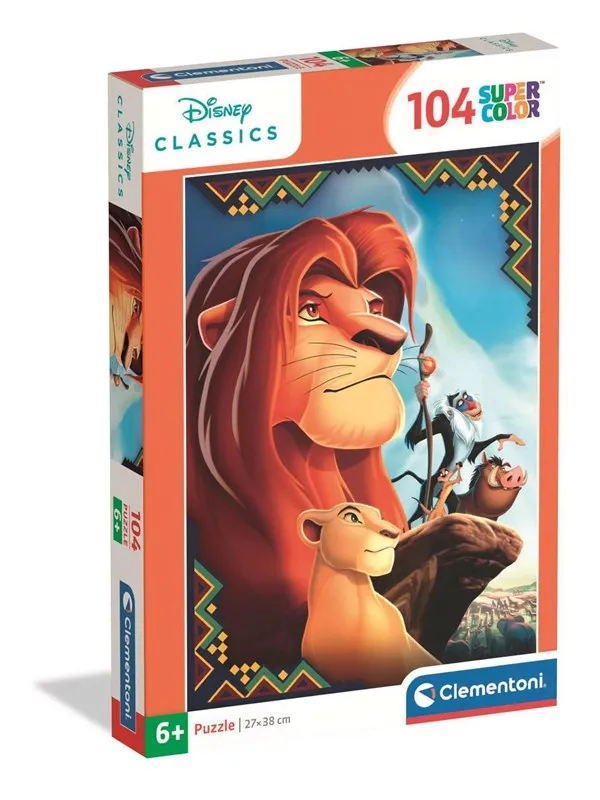 Clementoni Jigsaw Puzzle Disney Lion King 104 pcs. Gulv