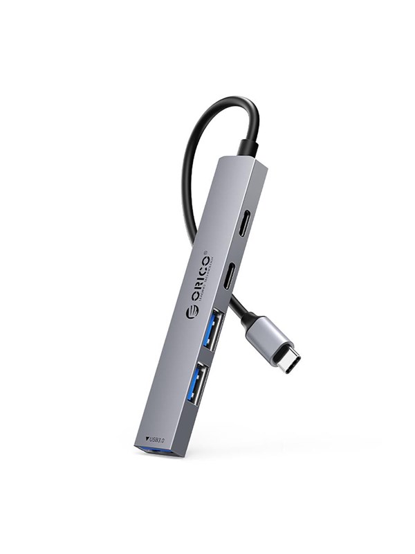 ORICO YSB4-U2 USB-A/USB-C Hub Docking Station 2x USB-A 2.0 + 1x USB-A 3.0 + 1x USB-C 2.0 + 1x USB-C - Gray