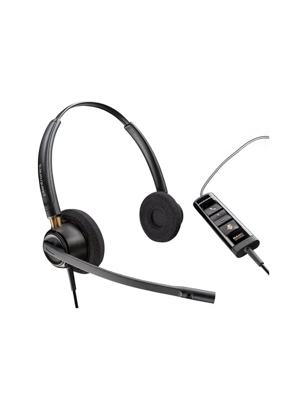 Poly EncorePro 525-M | On Ear headset | Microphone | Active noisereduction