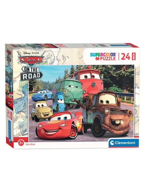 Clementoni Maxi Jigsaw Puzzle Cars 24st. Gulv