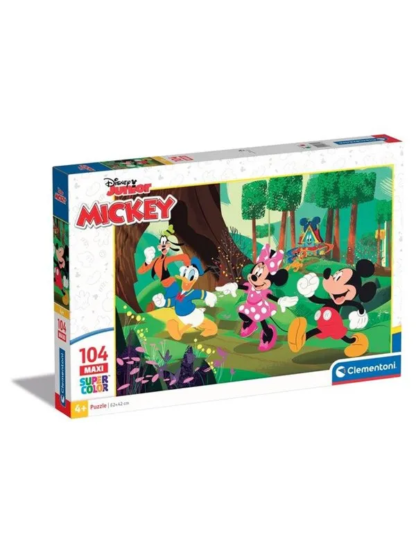 Clementoni Disney Mickey and Friends Super Colour Maxi Jigsaw Puzzle (104)