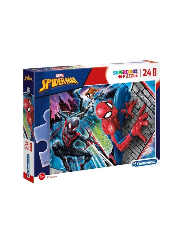Clementoni SuperColor Maxi - Marvel Spider-Man Gulv