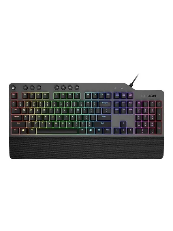 Lenovo Legion K500 - Tastatur - Engelsk (USA) - Grå