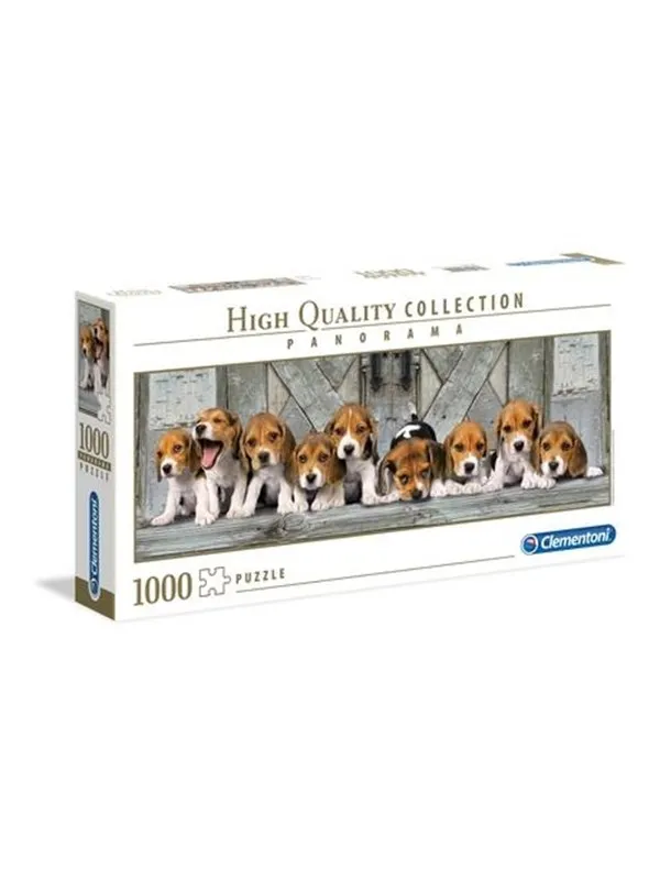 Clementoni 1000 pcs. High Quality Collection Panorama BEAGLES Gulv