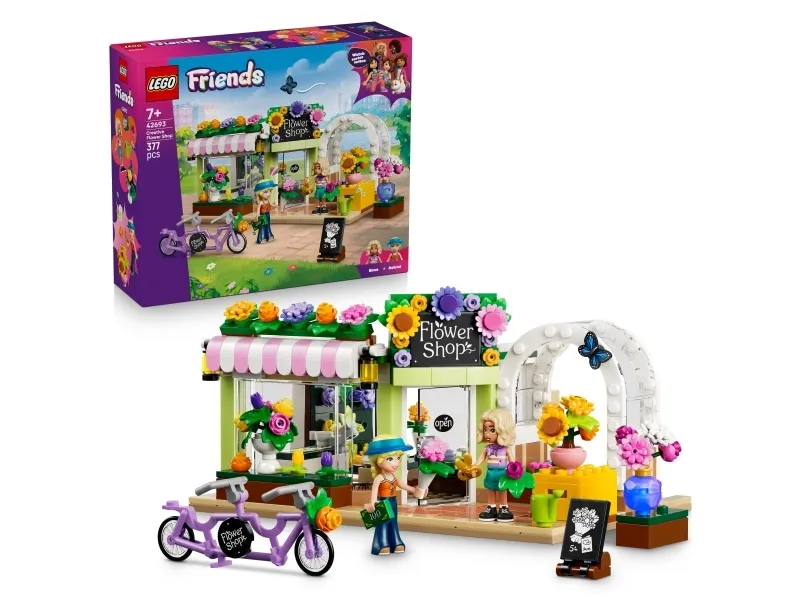 LEGO Friends 42693 Kreativ blomsterbutikk