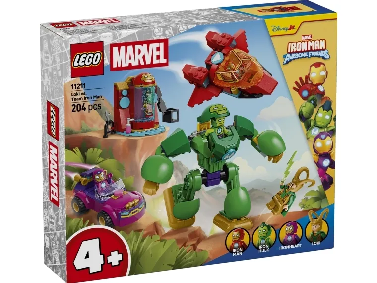 LEGO Marvel 11211 Loki mot Team Iron Man