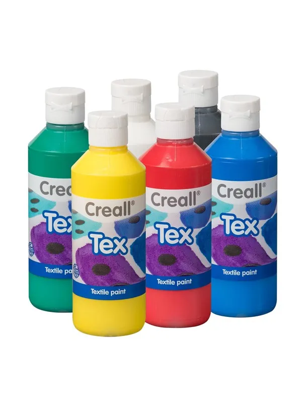 Creall Textile Paint 6x250ml