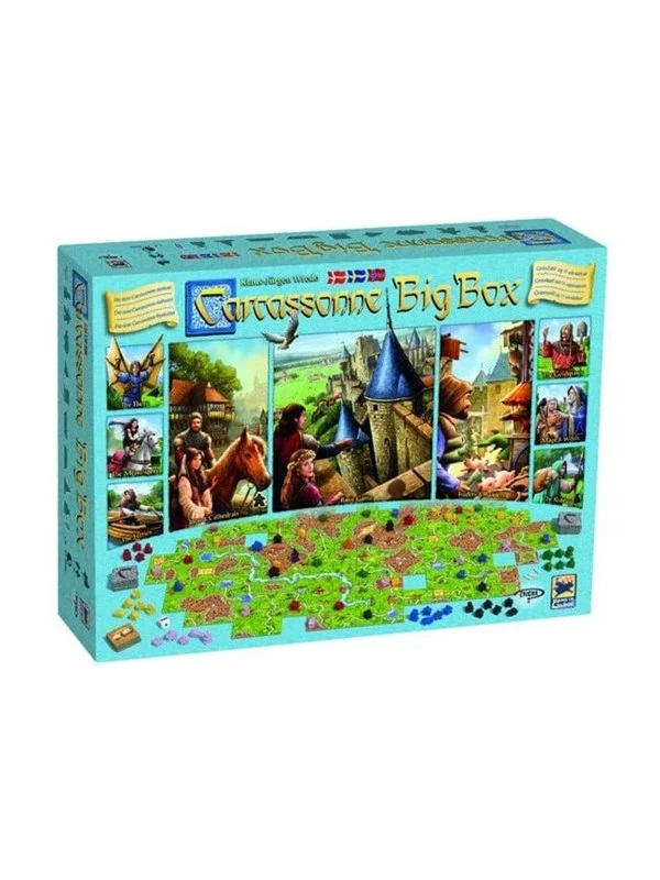 Asmodee Carcassonne - Big Box (Nordic)