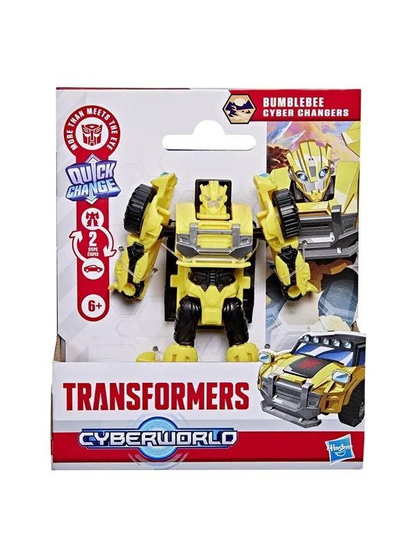 Transformers TRA Cyberworld 4in Cyber changer Bumblebee Offroad