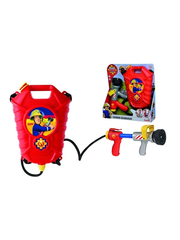 Simba Sam Fireman Tank Backpack Blaster
