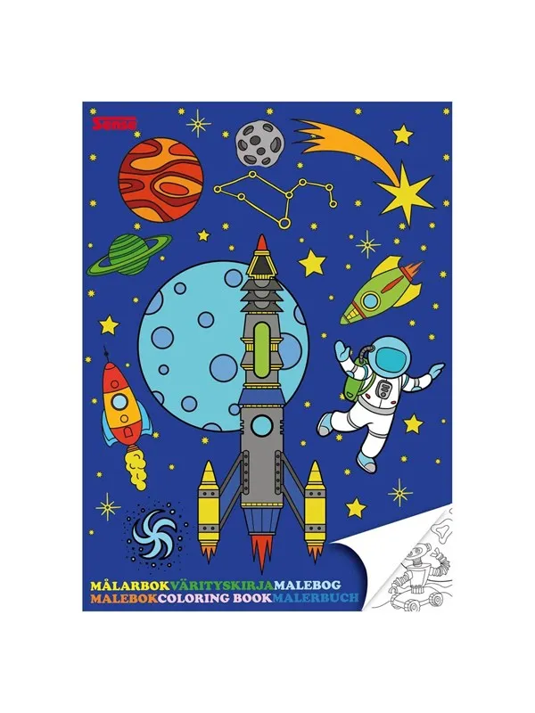 Haza Witbaard Coloring book Space