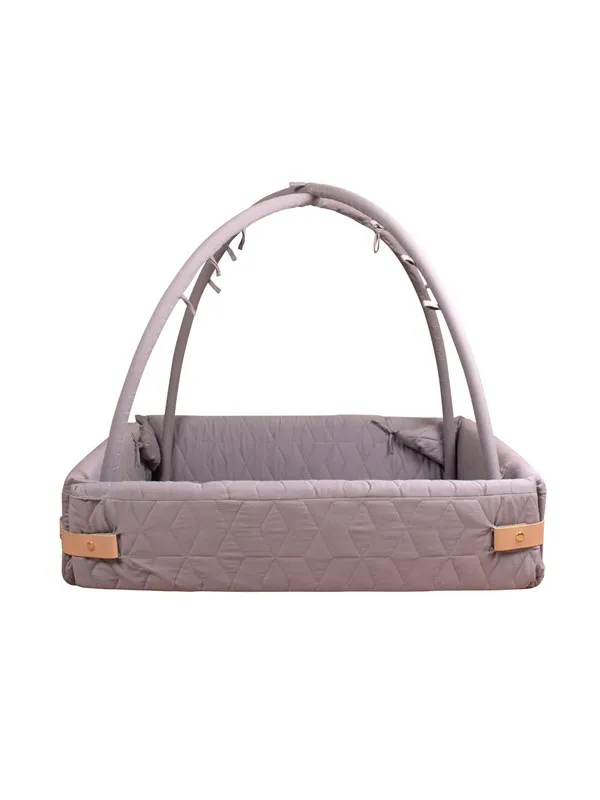 Filibabba Activity nest - Soft quilt dark grey