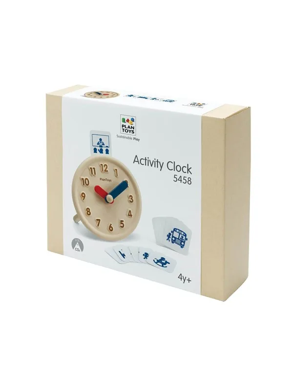 PLANTOYS Learning Activity Clock