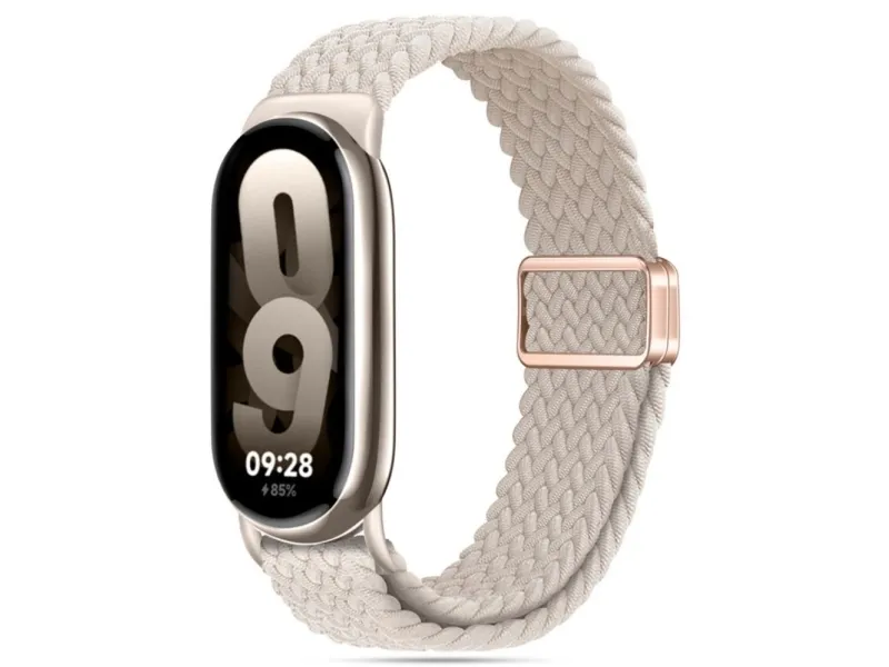 Tech-Protect NylonMag Strap for Xiaomi Smart Band 8 / 9 / NFC - Beige