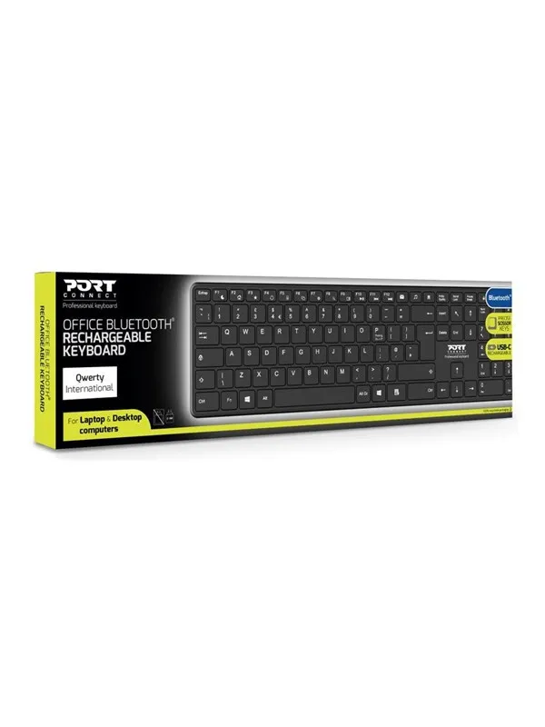 PORT Designs PORT Connect OFFICE PRO - Tastatur - Engelsk - Svart