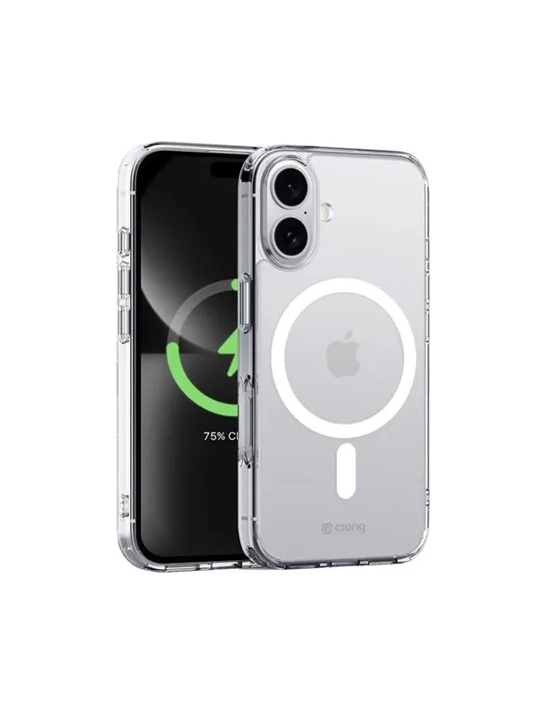 CRONG Clear MAG Cover - iPhone 16 MagSafe Case - Clear