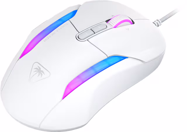 Turtle Beach Kone II - Gaming mus - Optisk - 7 - Hvit