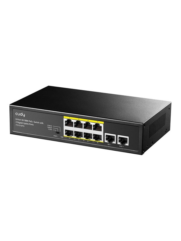 Cudy FS1010PG - 2.0 - switch - 10 ports - rack-mountable
