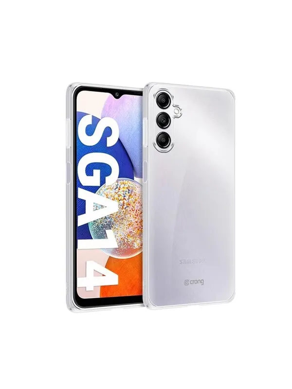 CRONG Crystal Slim Cover - Samsung Galaxy A14 5G Case - Transparent