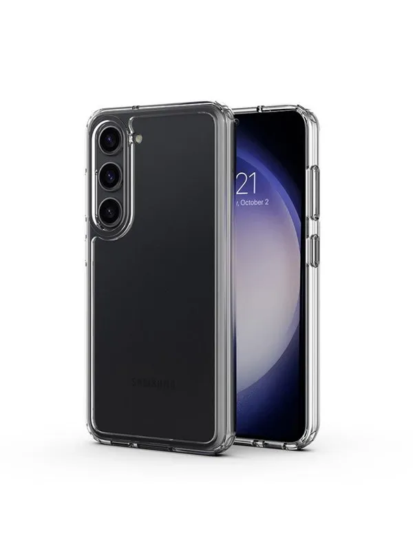 CRONG Crystal Shield Cover - Samsung Galaxy S23+ Case - Transparent