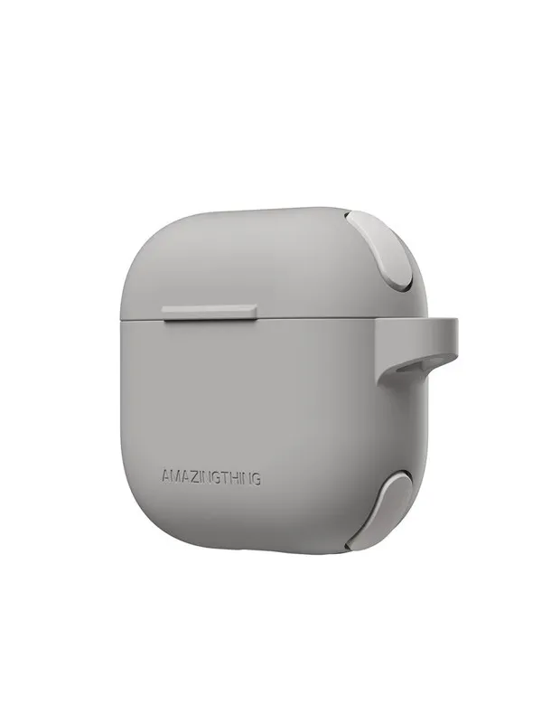 AmazingThing Omni Case for AirPods 4 - Gray