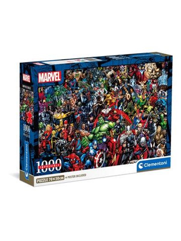 Clementoni Marvel Avengers "Impossible" Challenge Puzzle (1000)